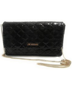Pochette Quilted Snake Love Moschino